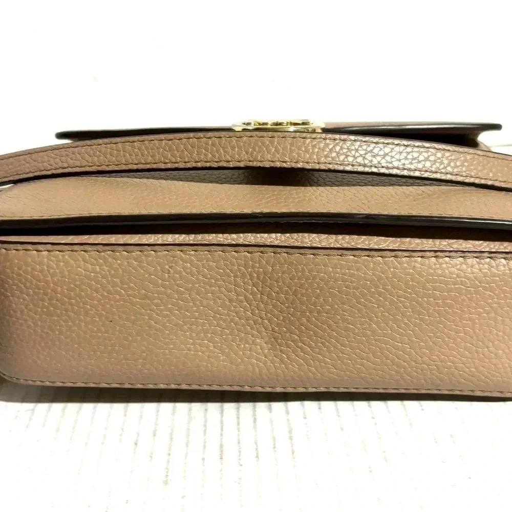 Michal kors beige leather crossbody handbag - Picture 5 of 11